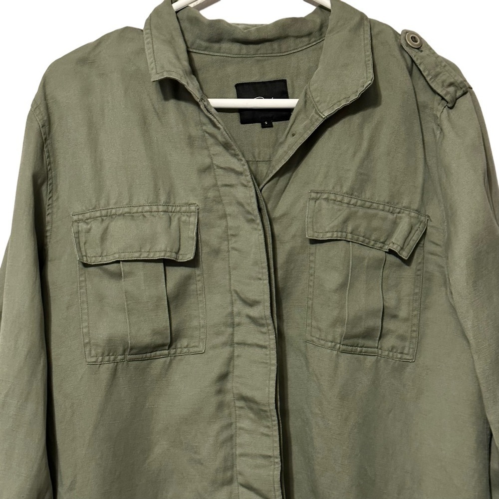 Rails Elliot Embroidered Utility Shacket Boho Western Desert Wanderlust Small - Picture 4 of 14